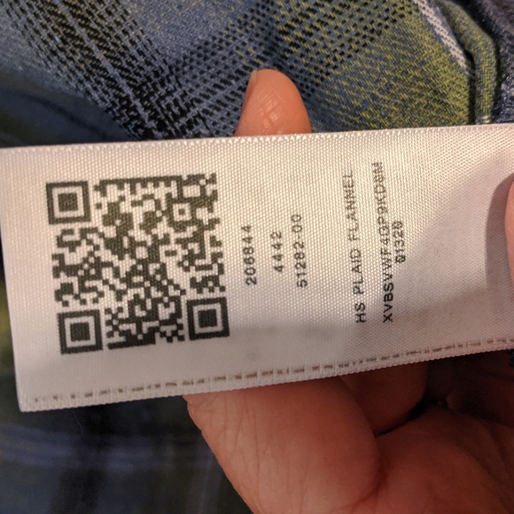 NWT True Religion HS Brushed Flannel Womens Button Up Long Sleeve Iris Medium - Picture 7 of 11